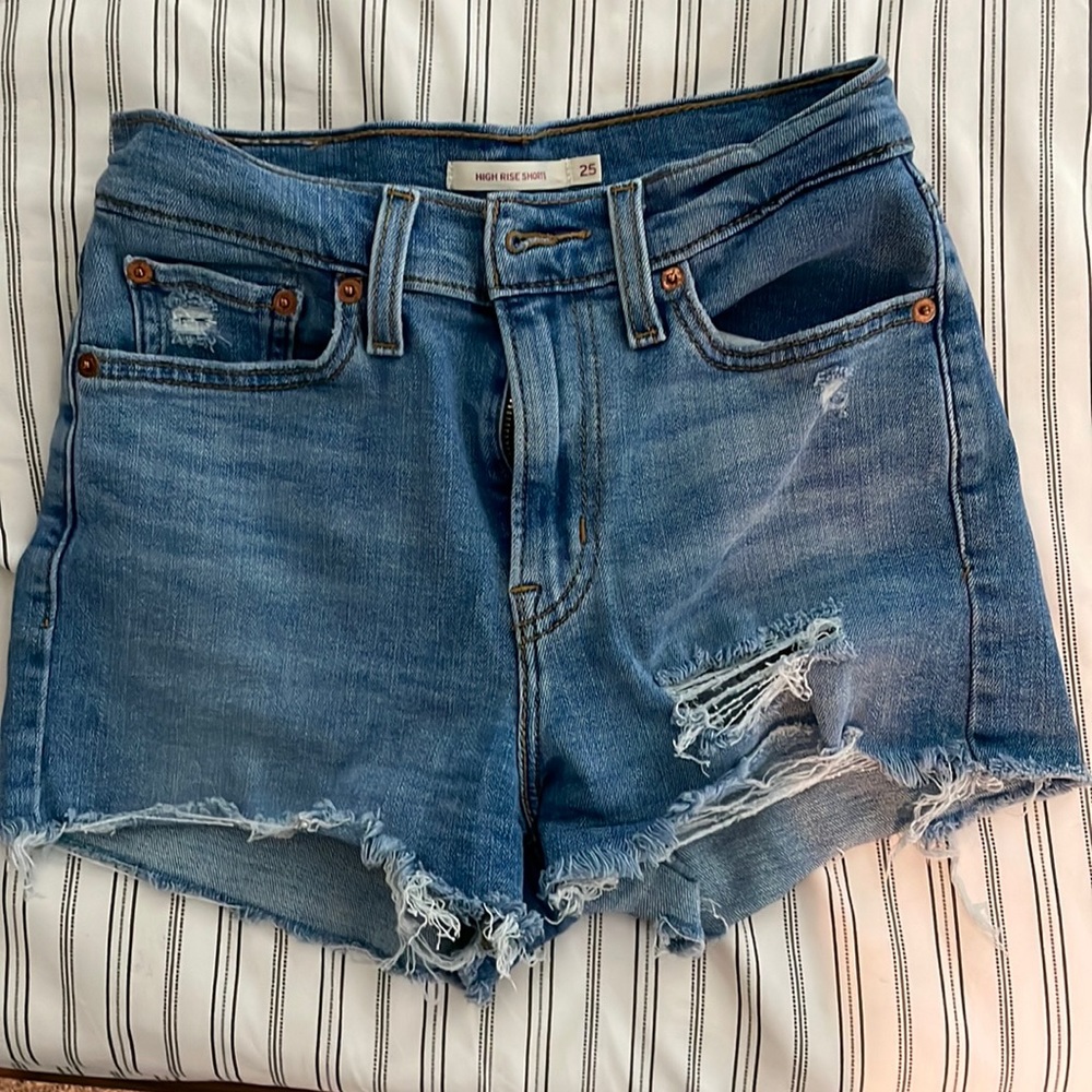 Levi’s High Rise Shorts